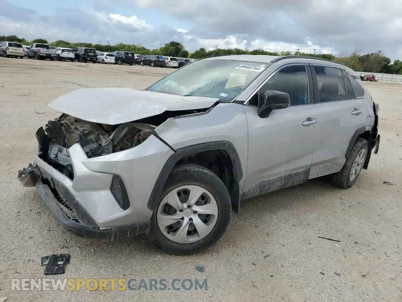 1 Фотография поврежденного автомобиля 2T3H1RFV9LC037962 TOYOTA RAV4 2020