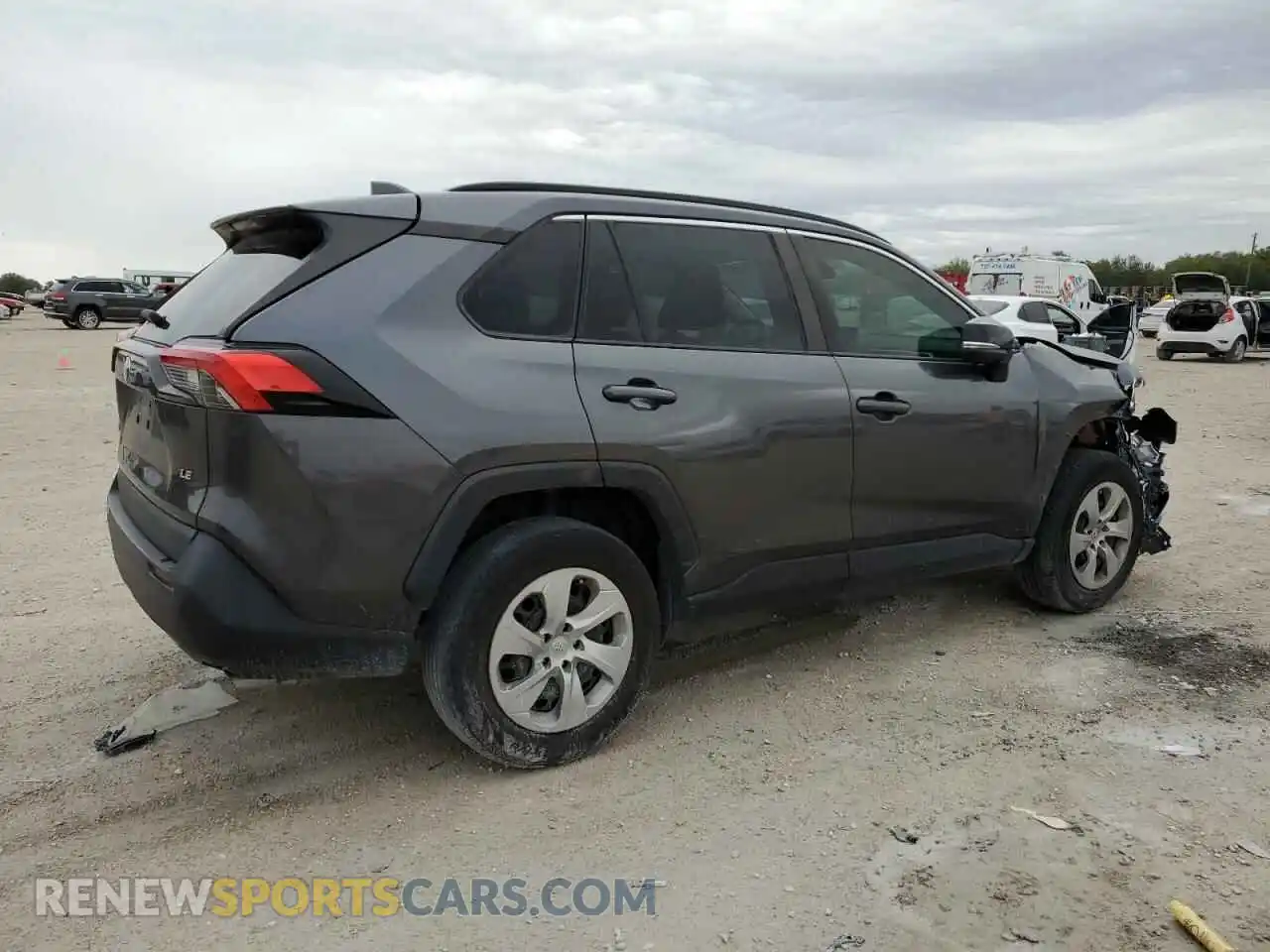 3 Photograph of a damaged car 2T3H1RFV9LC062117 TOYOTA RAV4 2020