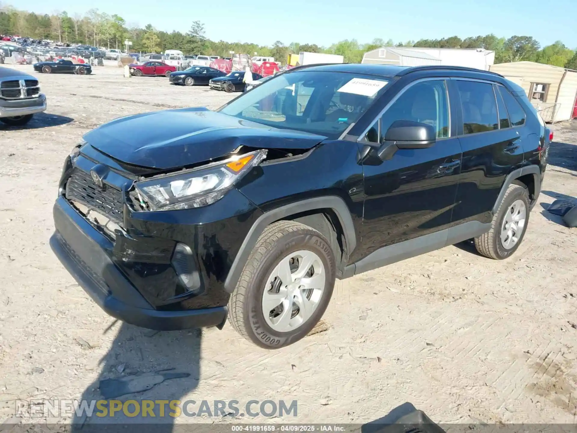 2 Photograph of a damaged car 2T3H1RFV9LC065969 TOYOTA RAV4 2020