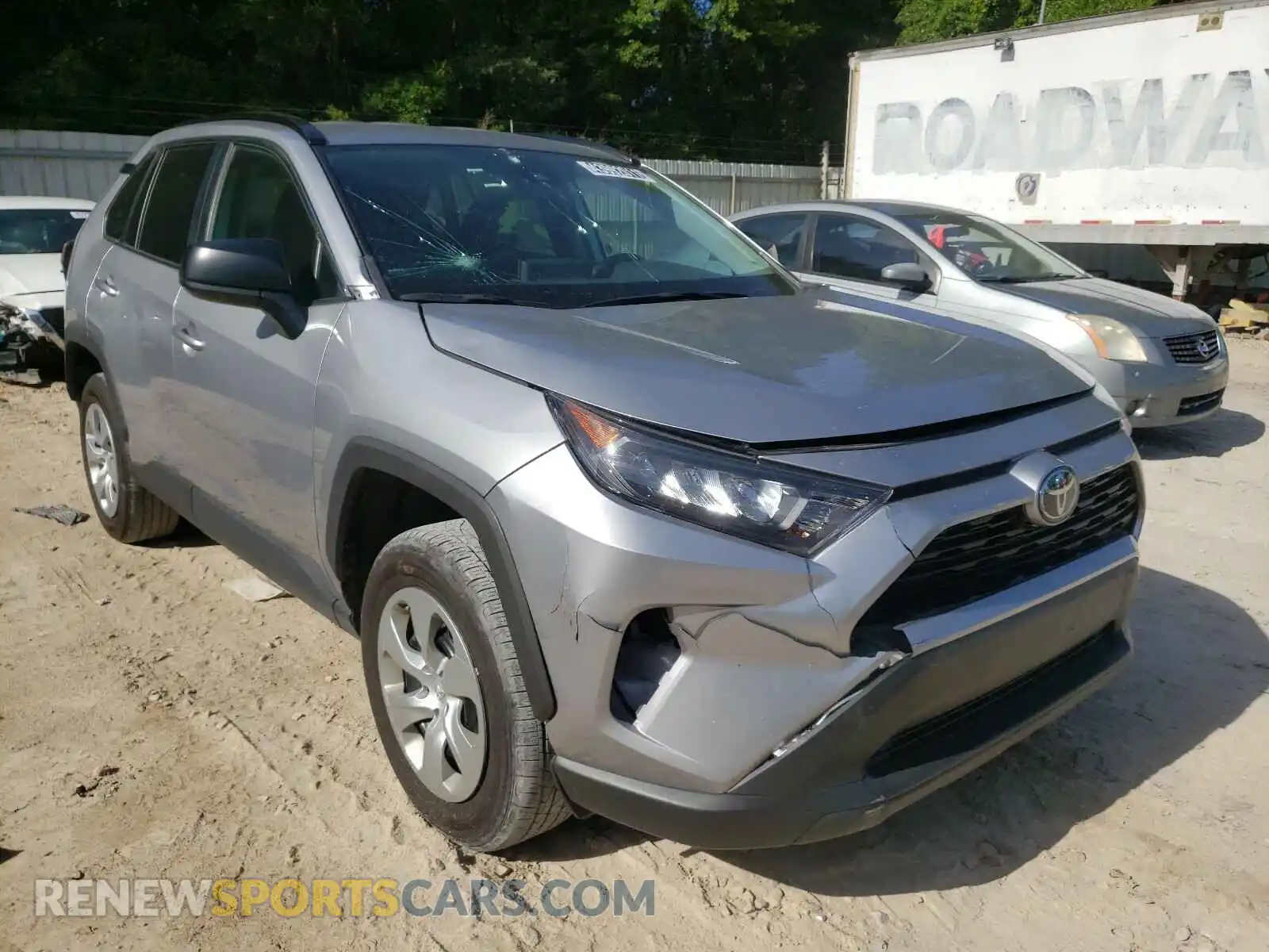 1 Photograph of a damaged car 2T3H1RFVXLC046508 TOYOTA RAV4 2020