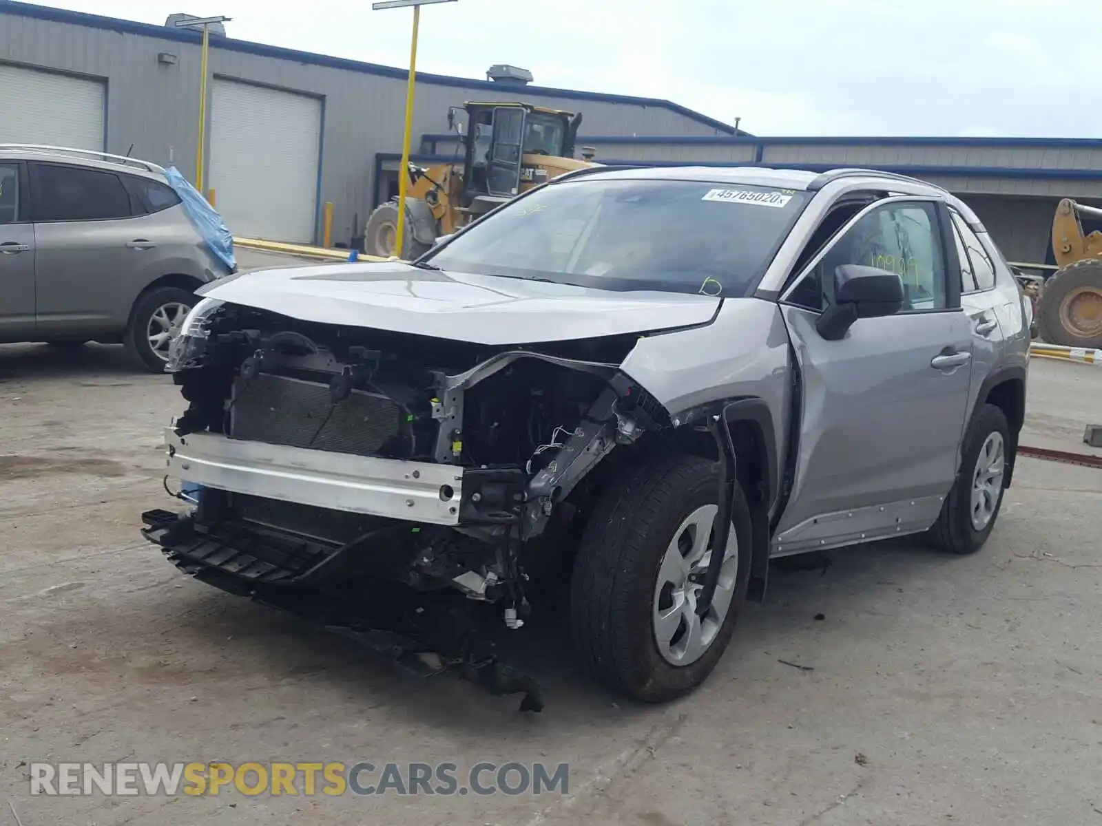 2 Photograph of a damaged car 2T3H1RFVXLC055788 TOYOTA RAV4 2020
