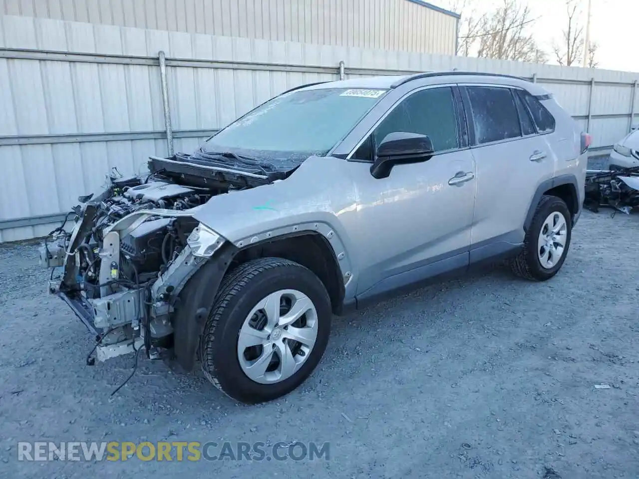 1 Photograph of a damaged car 2T3H1RFVXLC067570 TOYOTA RAV4 2020