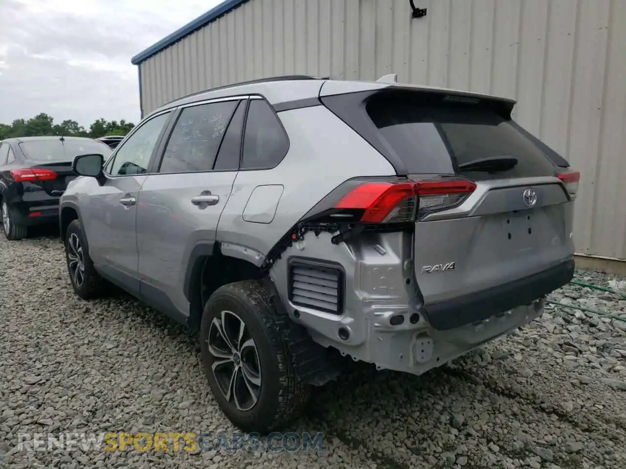 3 Фотография поврежденного автомобиля 2T3H1RFVXLC071098 TOYOTA RAV4 2020