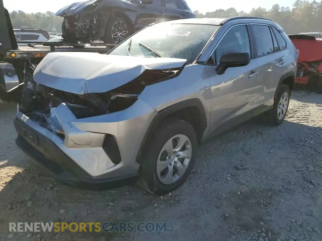 2 Фотография поврежденного автомобиля 2T3H1RFVXLC071781 TOYOTA RAV4 2020