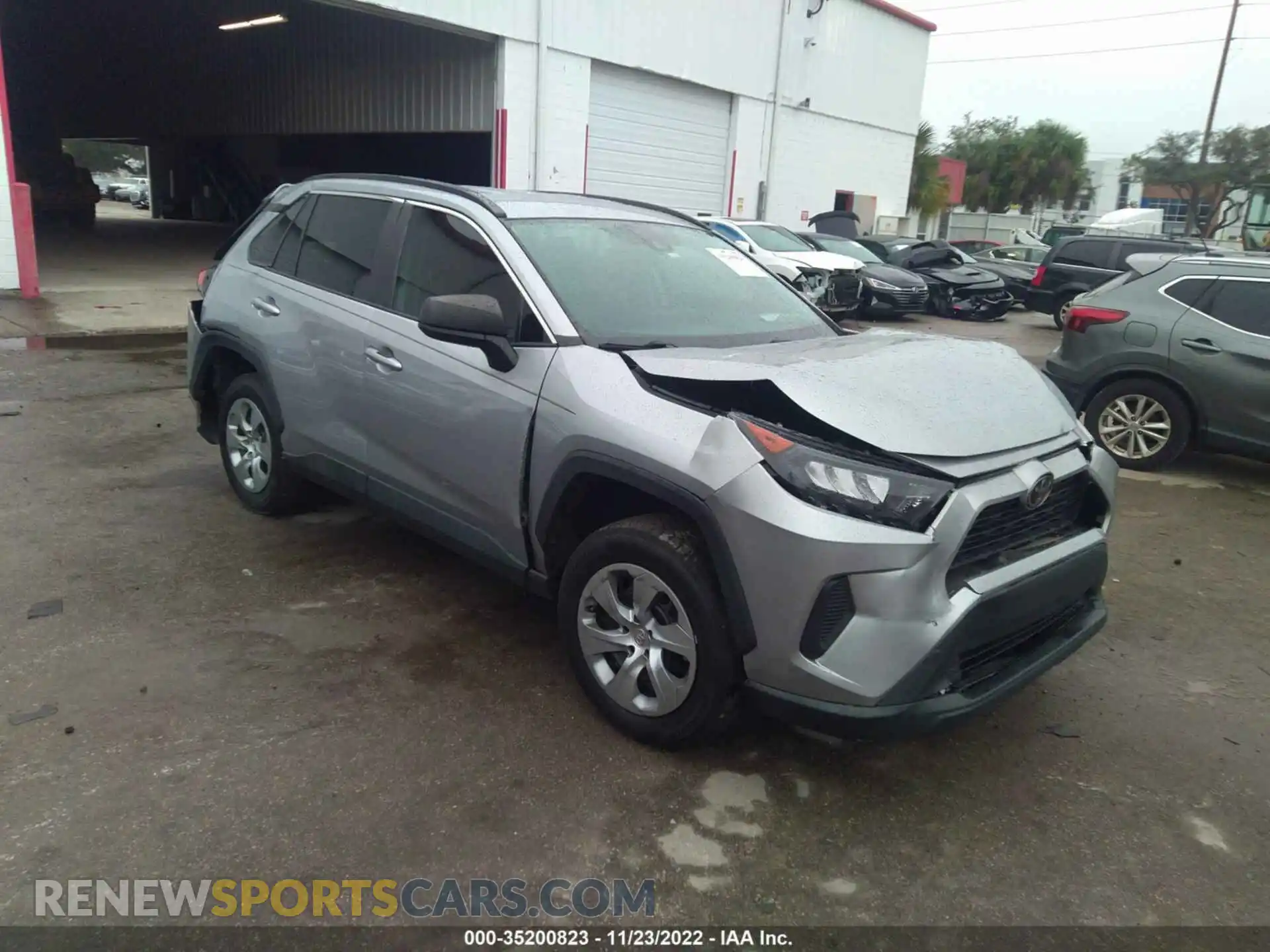1 Фотография поврежденного автомобиля 2T3H1RFVXLC077242 TOYOTA RAV4 2020
