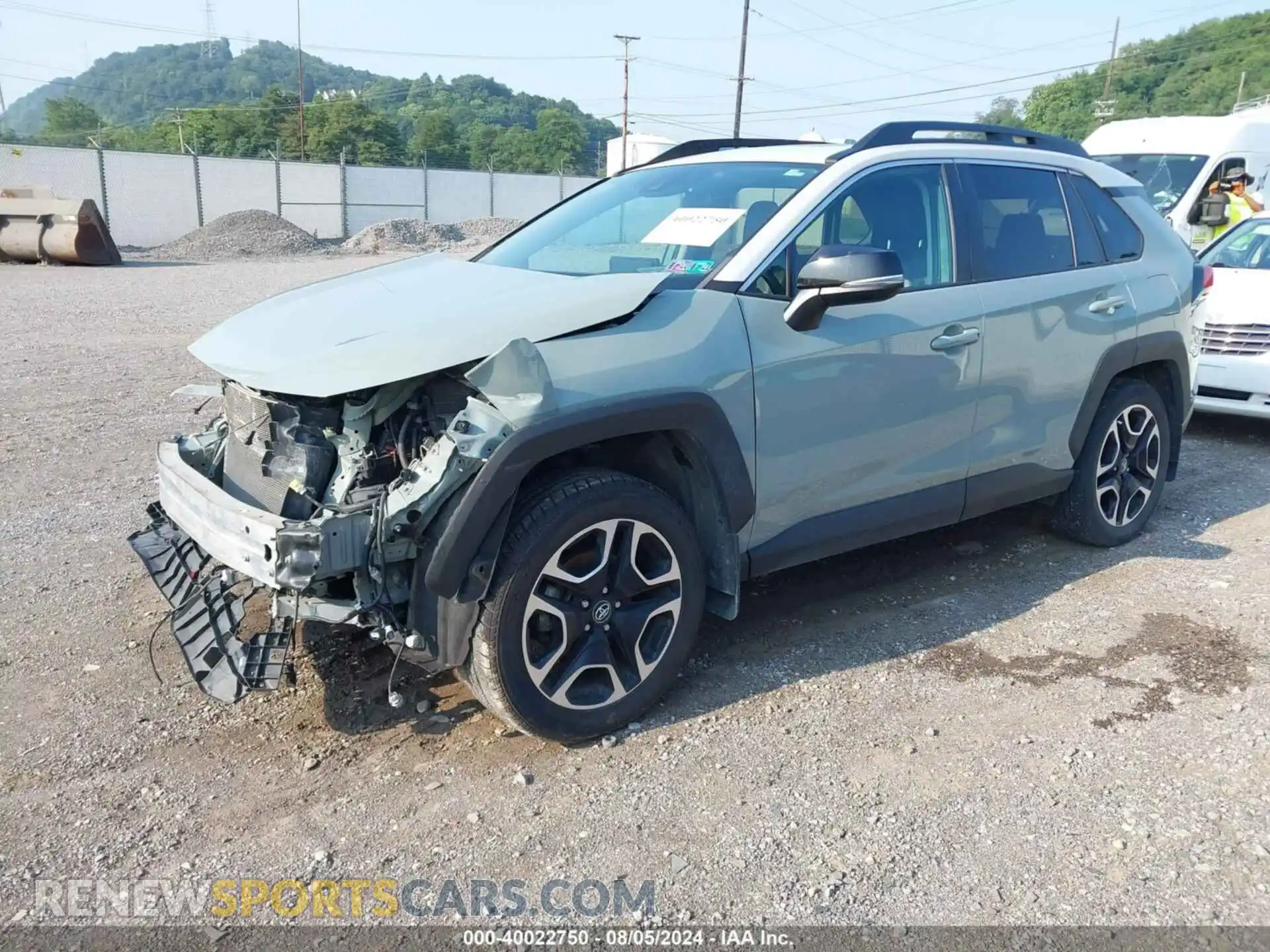 2 Photograph of a damaged car 2T3J1RFV1LC124675 TOYOTA RAV4 2020