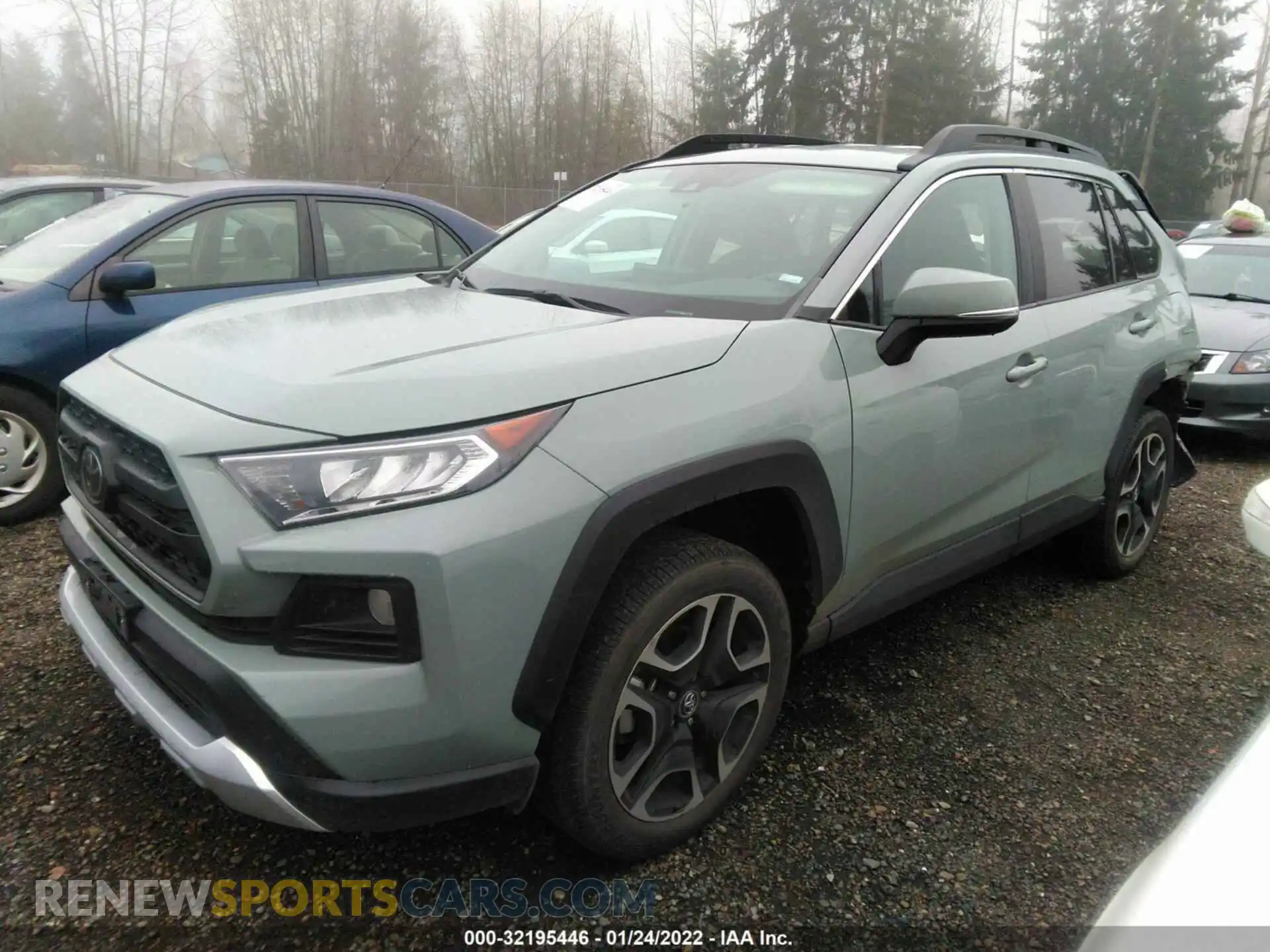 2 Photograph of a damaged car 2T3J1RFV2LC088964 TOYOTA RAV4 2020