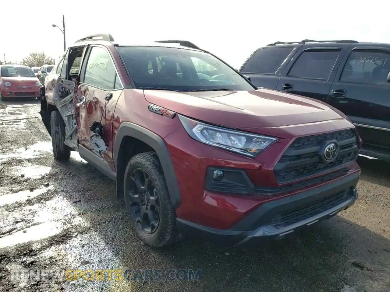 1 Photograph of a damaged car 2T3J1RFV2LC108694 TOYOTA RAV4 2020