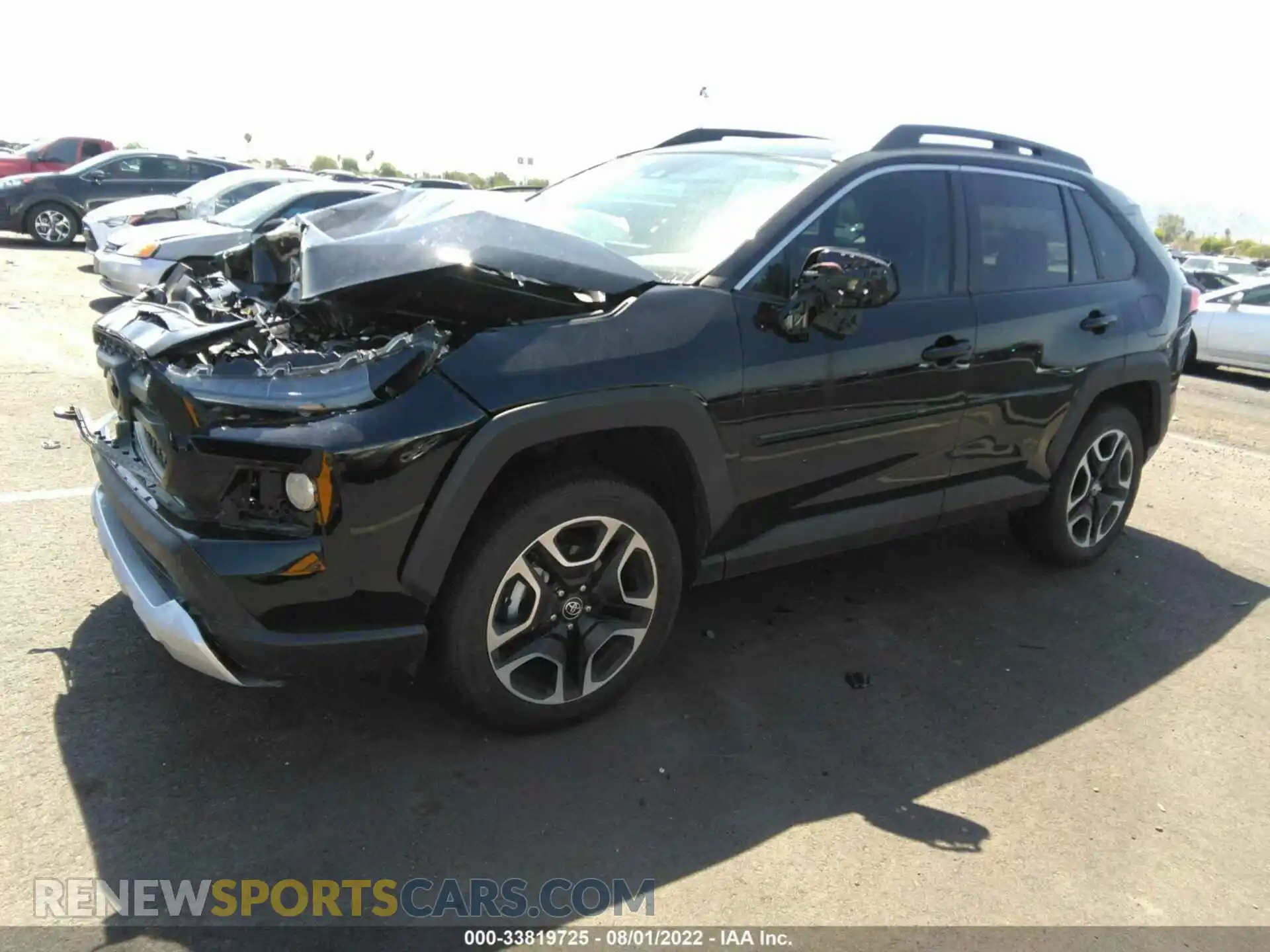 2 Photograph of a damaged car 2T3J1RFV2LC121252 TOYOTA RAV4 2020