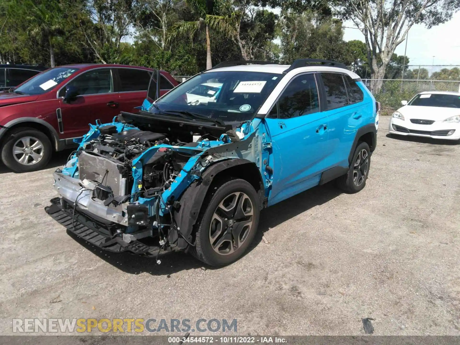 2 Photograph of a damaged car 2T3J1RFV3LC084468 TOYOTA RAV4 2020