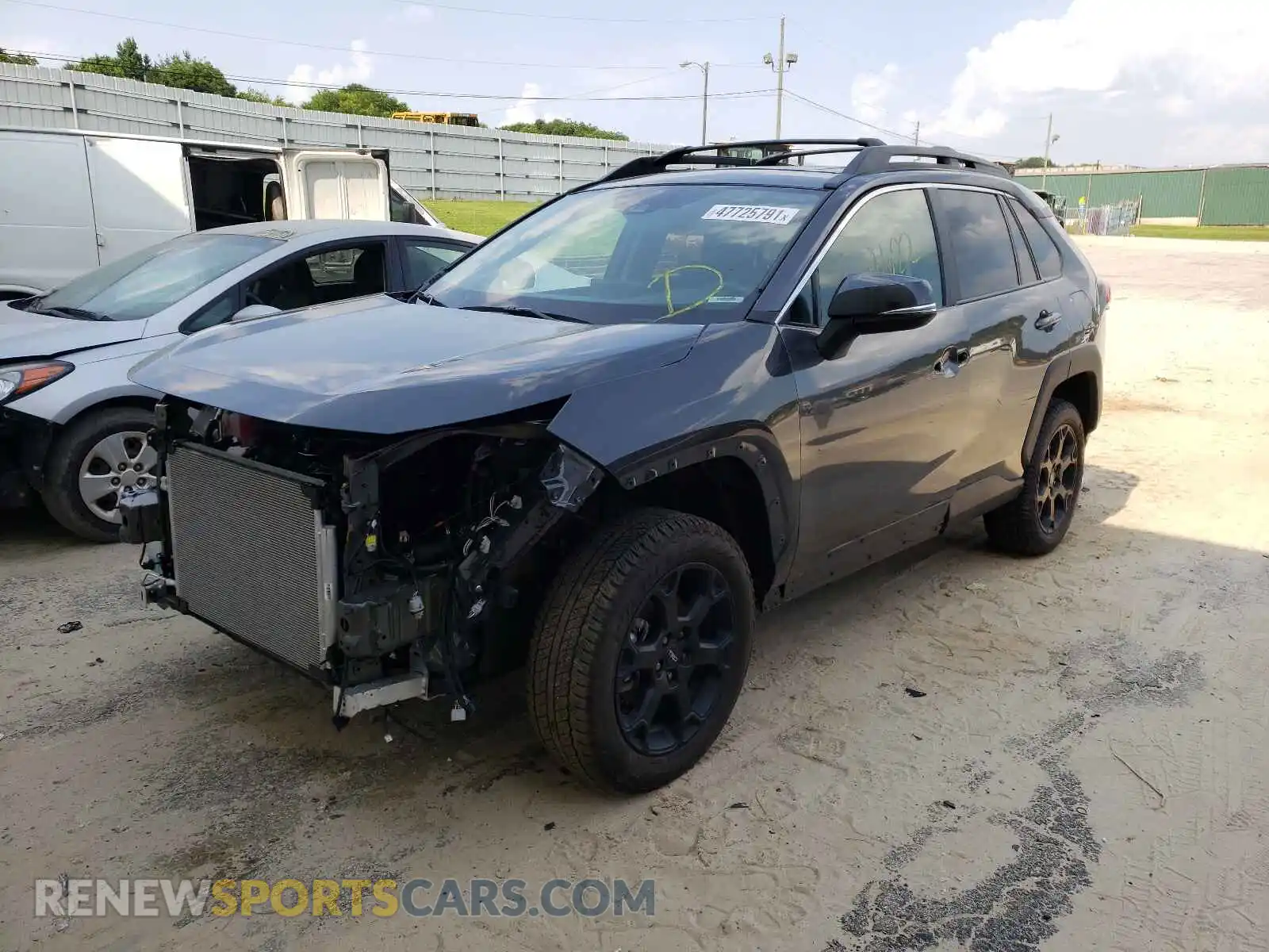 2 Photograph of a damaged car 2T3J1RFV3LC119252 TOYOTA RAV4 2020