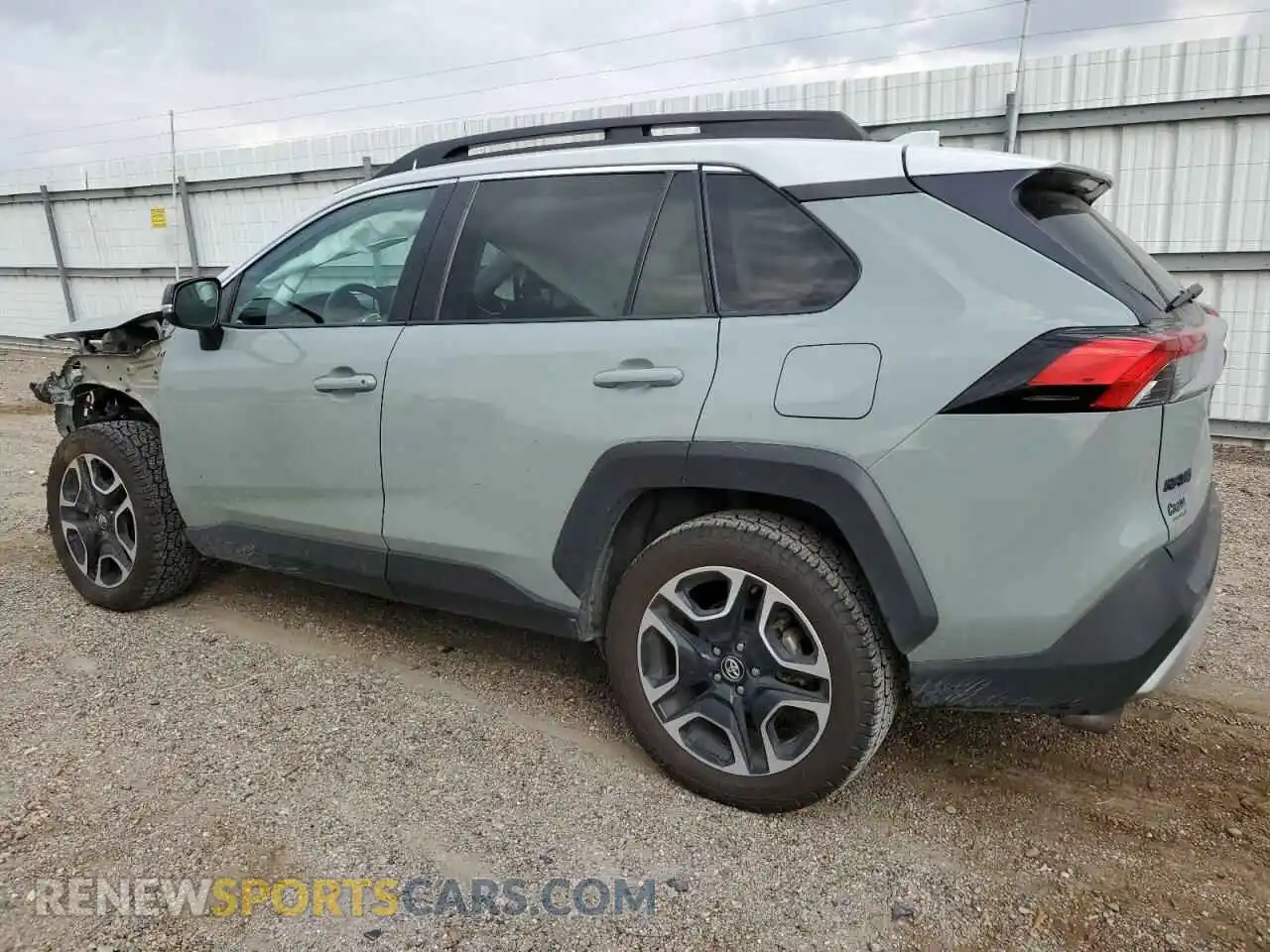 2 Photograph of a damaged car 2T3J1RFV3LC121339 TOYOTA RAV4 2020