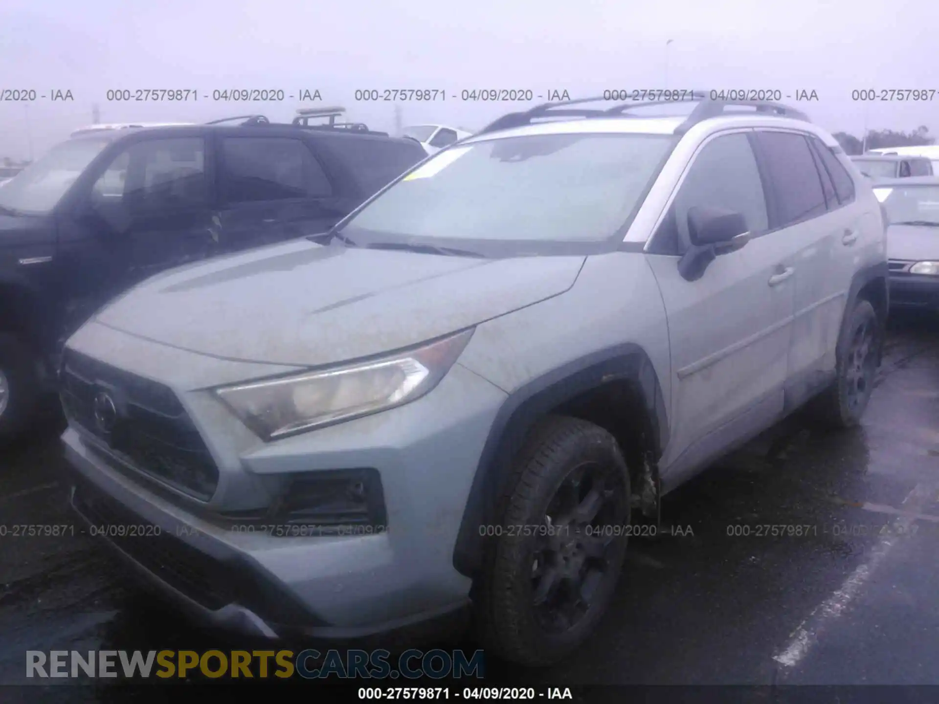 2 Photograph of a damaged car 2T3J1RFV4LC077478 TOYOTA RAV4 2020