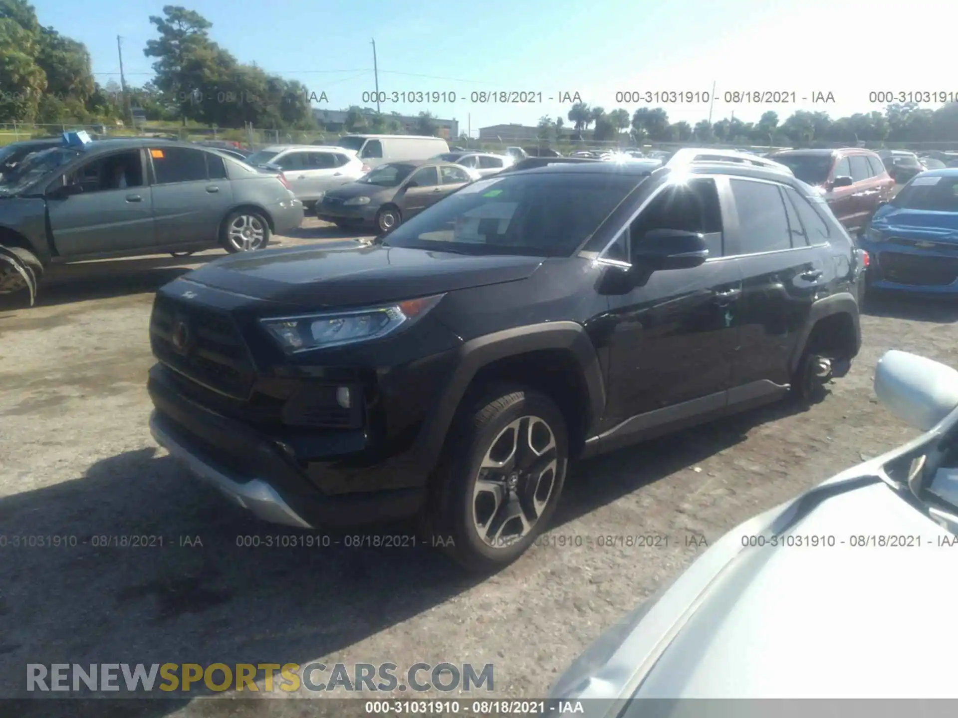 2 Photograph of a damaged car 2T3J1RFV5LC129507 TOYOTA RAV4 2020