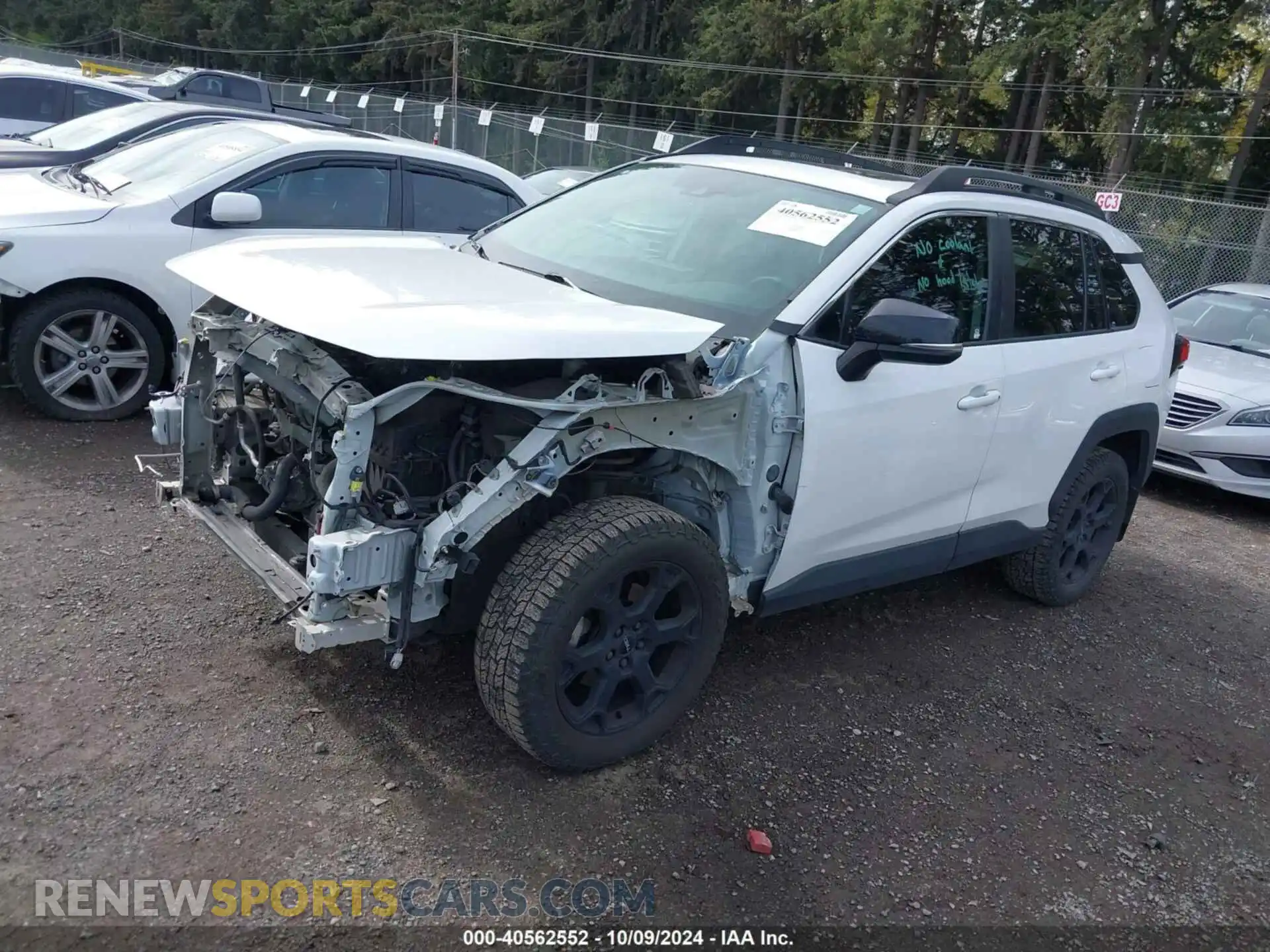 2 fotografías del automóvil dañado 2T3J1RFV7LC071125 TOYOTA RAV4 2020