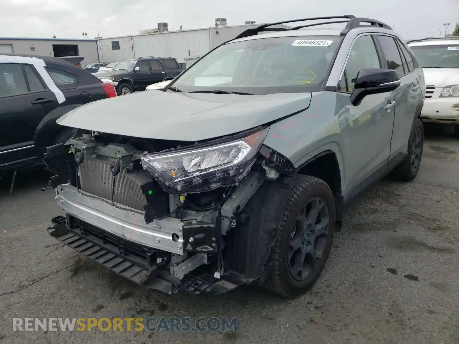 2 Photograph of a damaged car 2T3J1RFV8LC085521 TOYOTA RAV4 2020