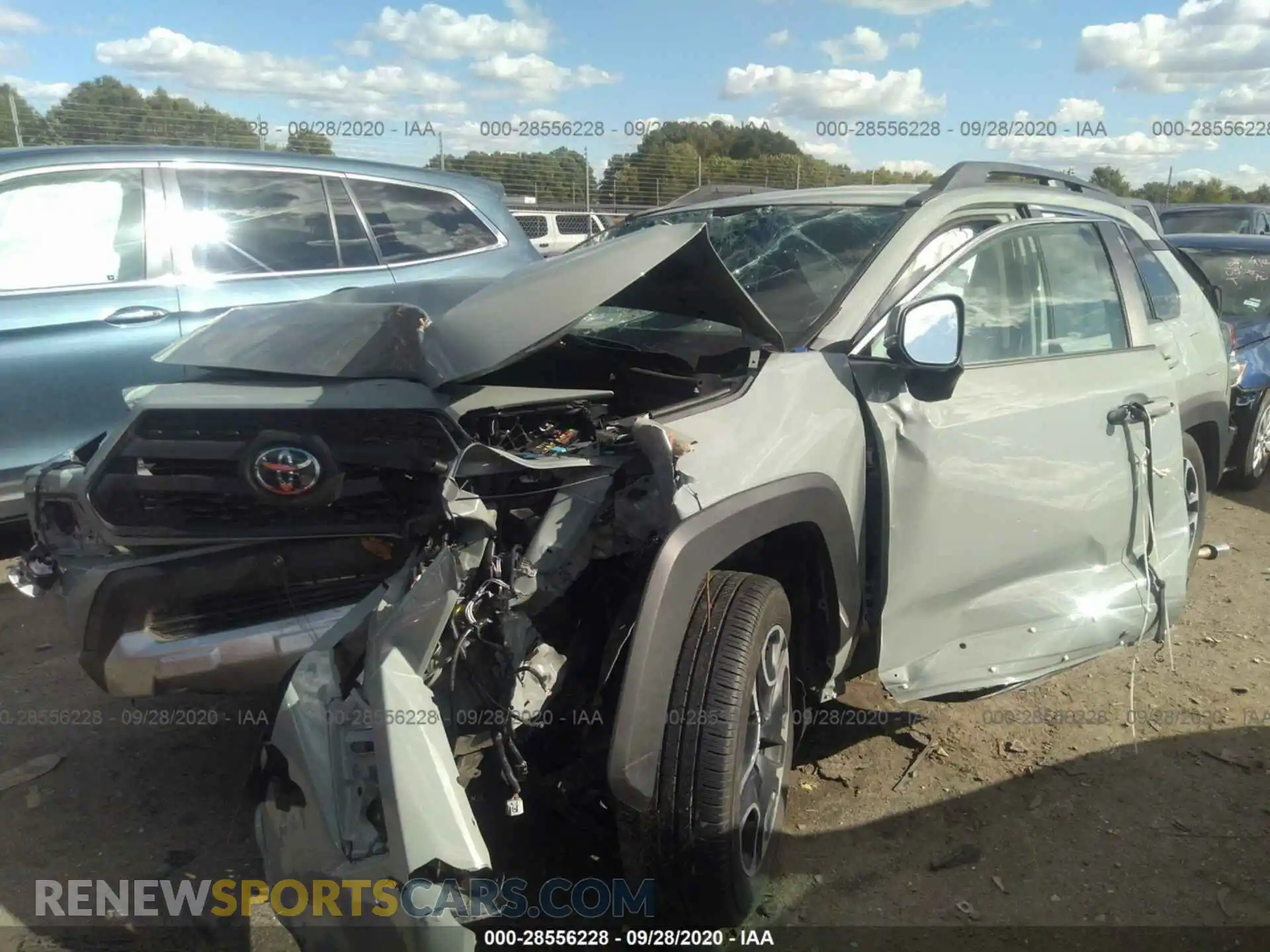 2 Photograph of a damaged car 2T3J1RFV8LC089763 TOYOTA RAV4 2020