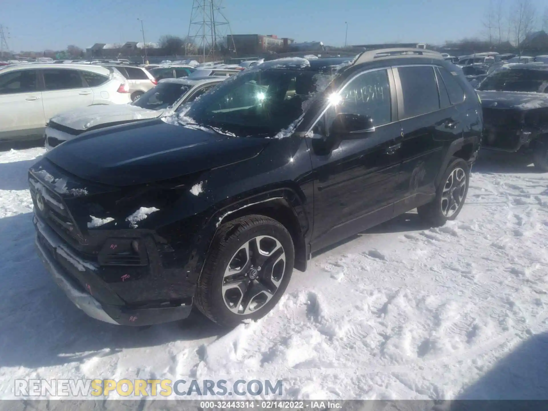 2 Photograph of a damaged car 2T3J1RFV8LC107128 TOYOTA RAV4 2020