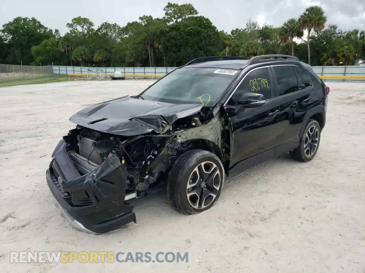 2 Photograph of a damaged car 2T3J1RFV8LC129243 TOYOTA RAV4 2020