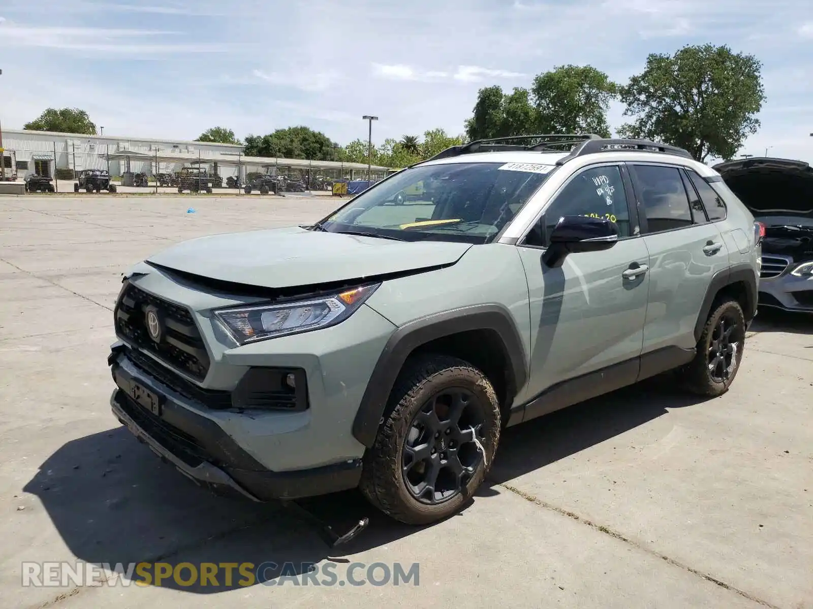 2 Photograph of a damaged car 2T3J1RFV9LC065570 TOYOTA RAV4 2020