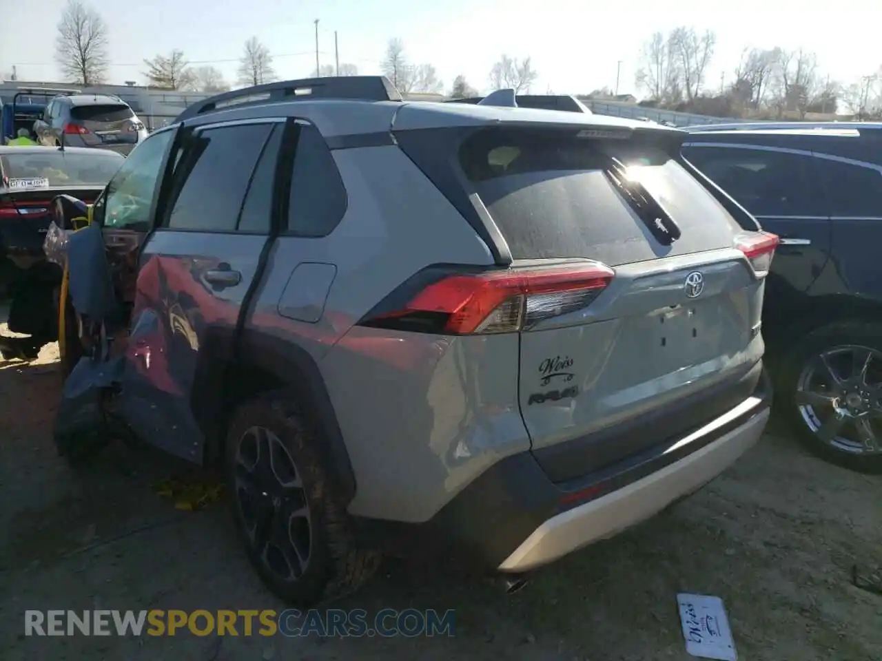 3 Photograph of a damaged car 2T3J1RFV9LC082921 TOYOTA RAV4 2020