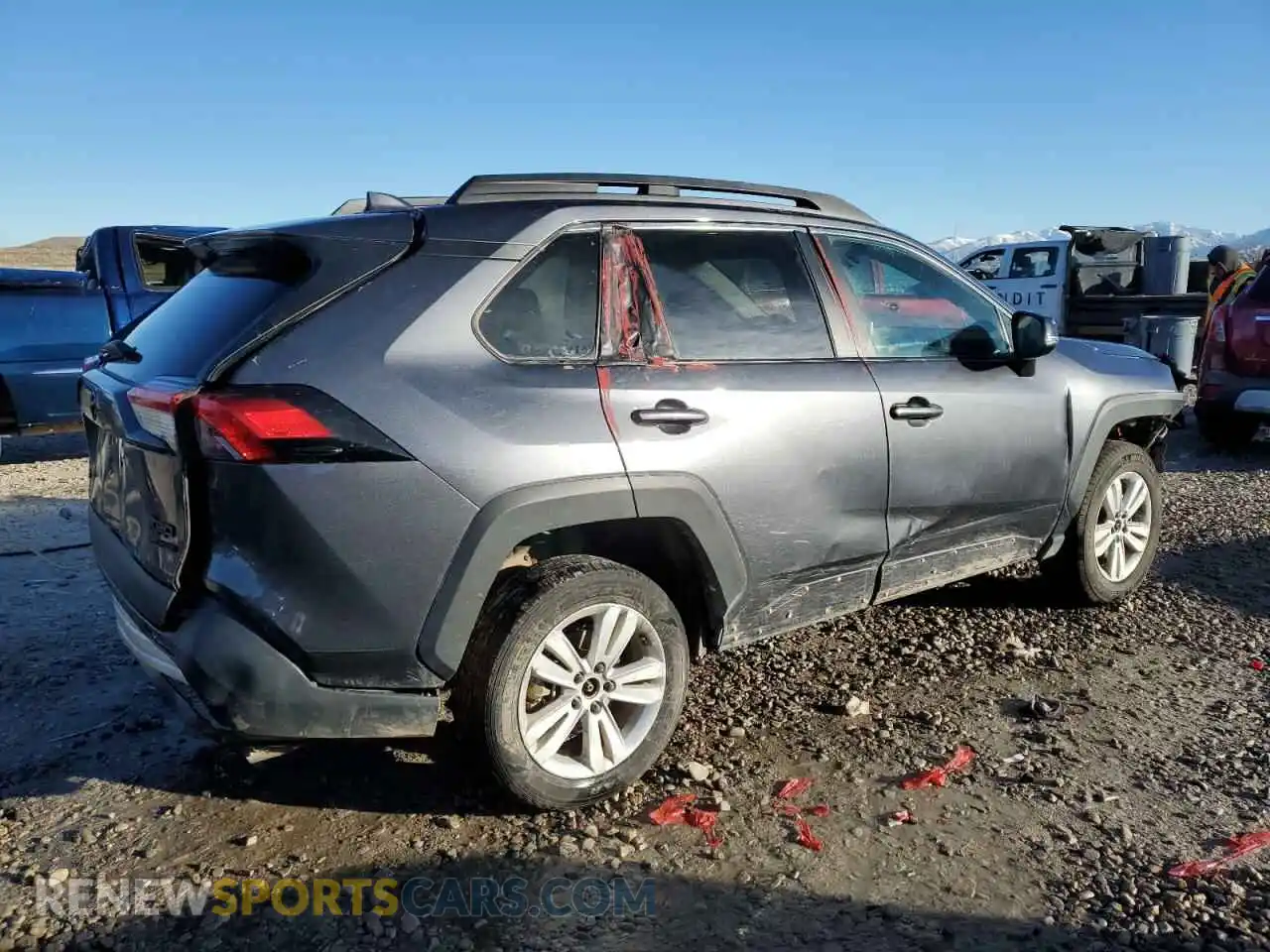 3 Photograph of a damaged car 2T3J1RFVXLC087528 TOYOTA RAV4 2020