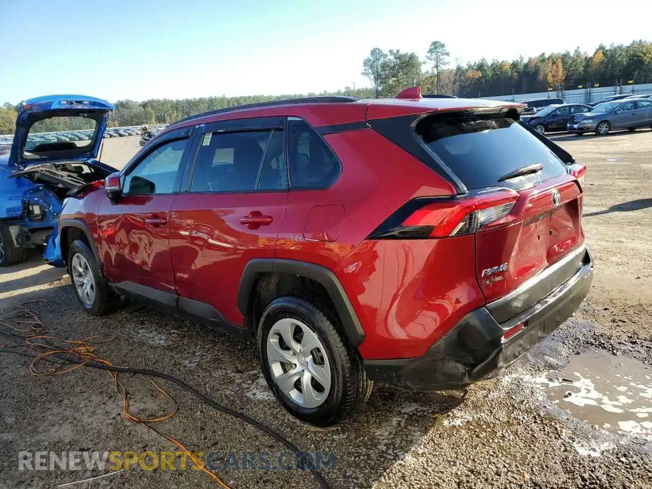 2 Photograph of a damaged car 2T3K1RFV0LW061779 TOYOTA RAV4 2020