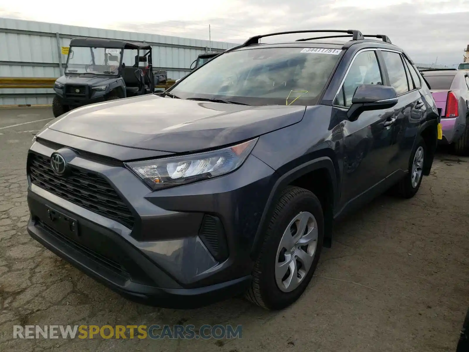 2 Photograph of a damaged car 2T3K1RFV0LW099108 TOYOTA RAV4 2020