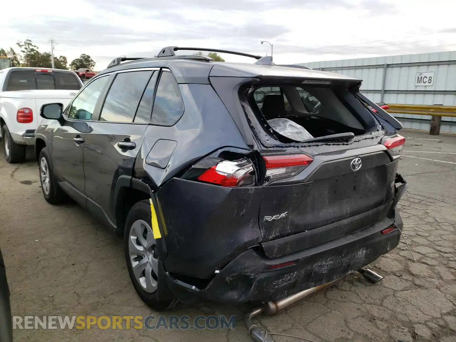 3 Photograph of a damaged car 2T3K1RFV0LW099108 TOYOTA RAV4 2020
