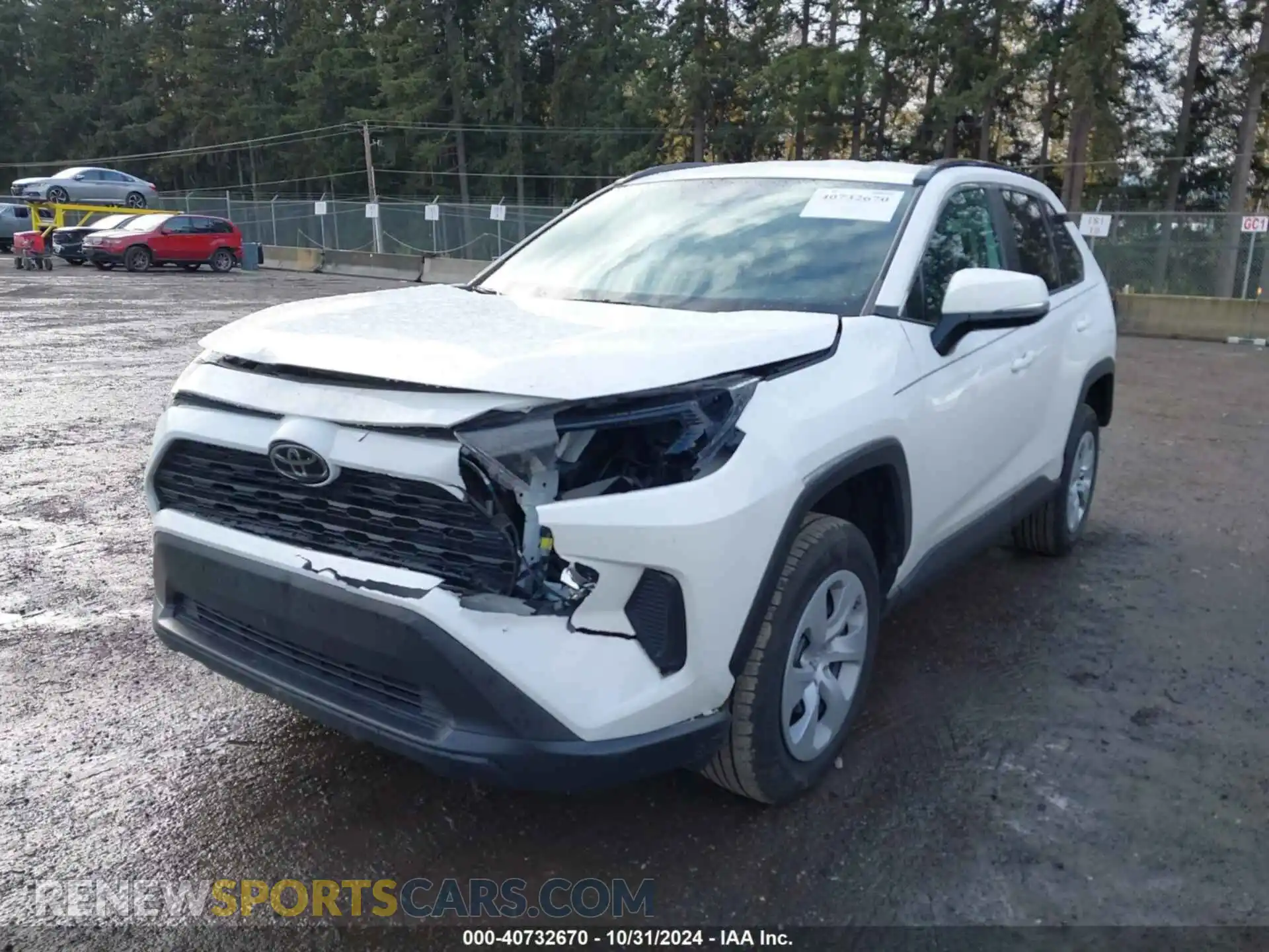 2 Photograph of a damaged car 2T3K1RFV1LC050128 TOYOTA RAV4 2020