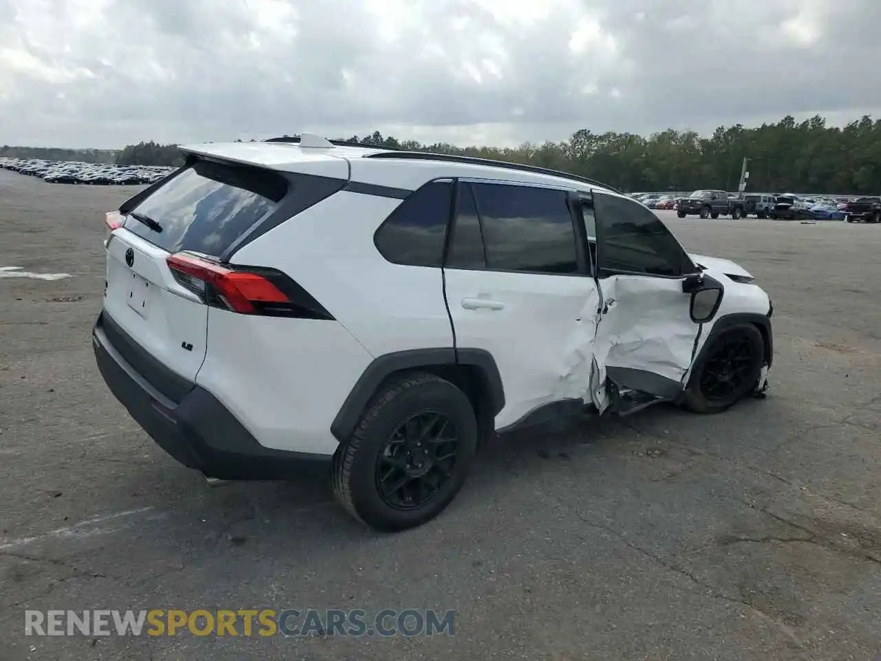 3 Photograph of a damaged car 2T3K1RFV2LC068556 TOYOTA RAV4 2020