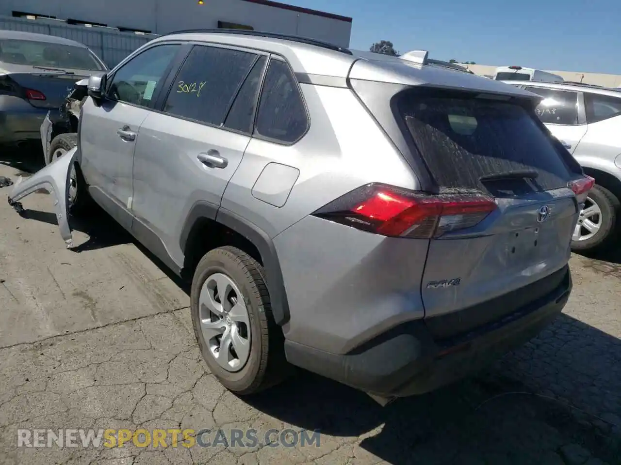 3 Photograph of a damaged car 2T3K1RFV4LW099872 TOYOTA RAV4 2020
