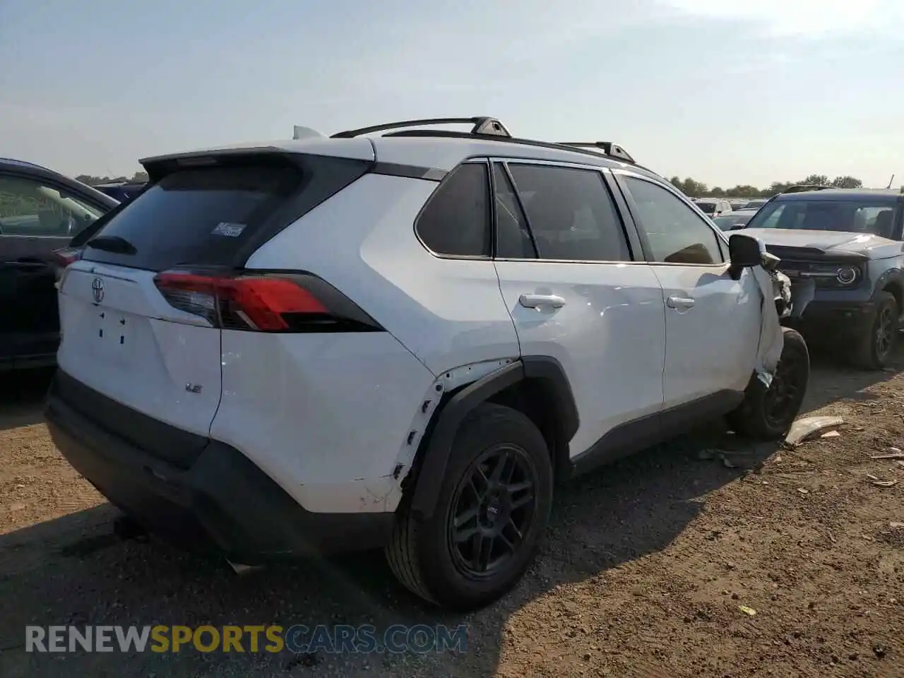 3 Photograph of a damaged car 2T3K1RFV5LC051217 TOYOTA RAV4 2020