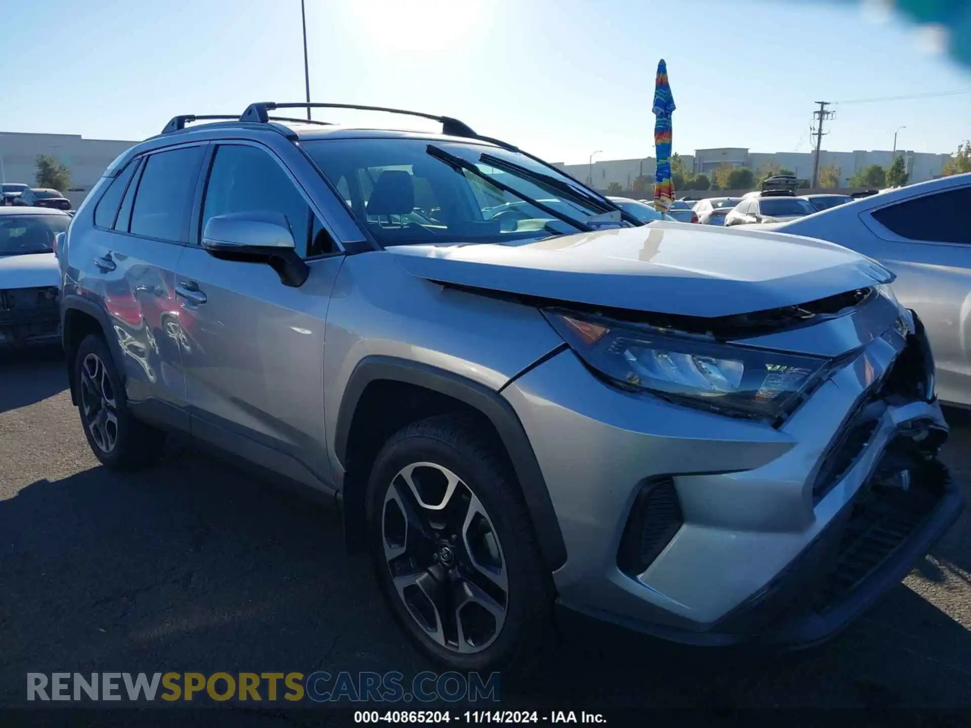 1 fotografías del automóvil dañado 2T3K1RFV9LW057634 TOYOTA RAV4 2020