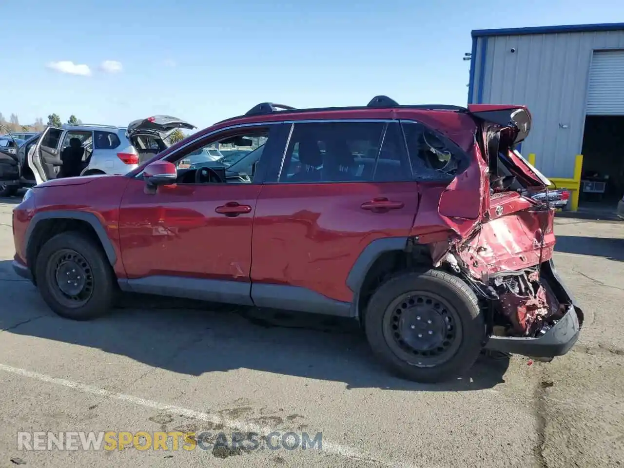 2 Photograph of a damaged car 2T3K1RFV9LW077656 TOYOTA RAV4 2020