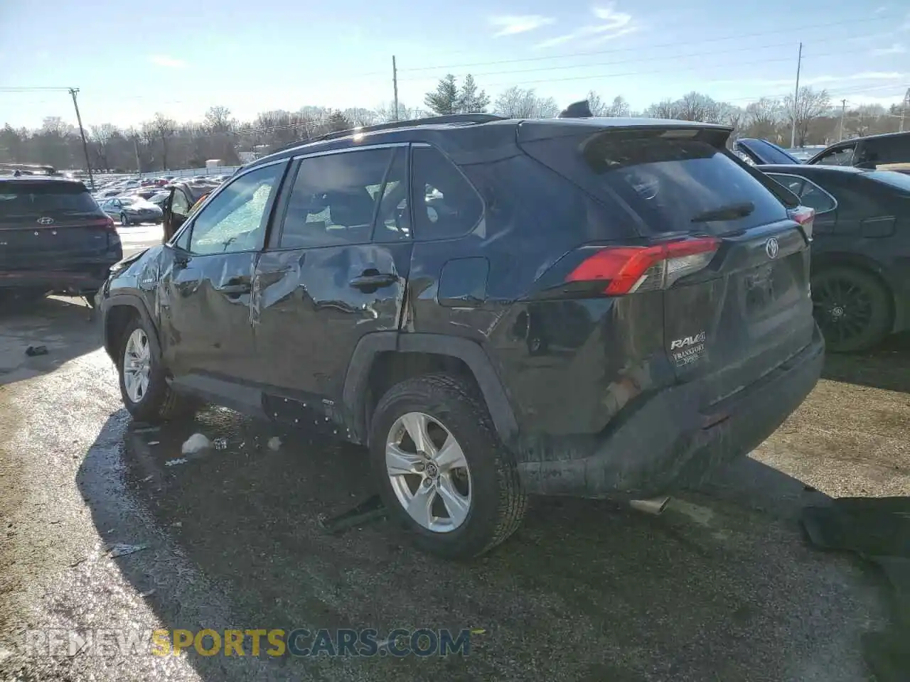 2 Photograph of a damaged car 2T3L6RFV7LW001990 TOYOTA RAV4 2020