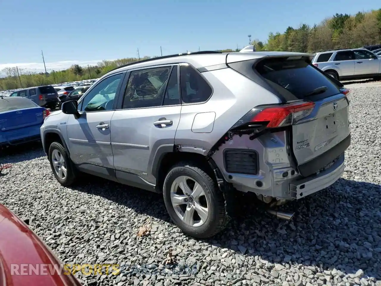 2 Photograph of a damaged car 2T3LWRFV3LW060311 TOYOTA RAV4 2020
