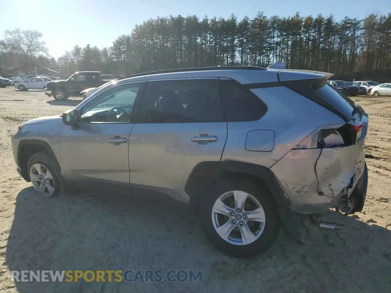 2 fotografías del automóvil dañado 2T3LWRFV5LW056437 TOYOTA RAV4 2020