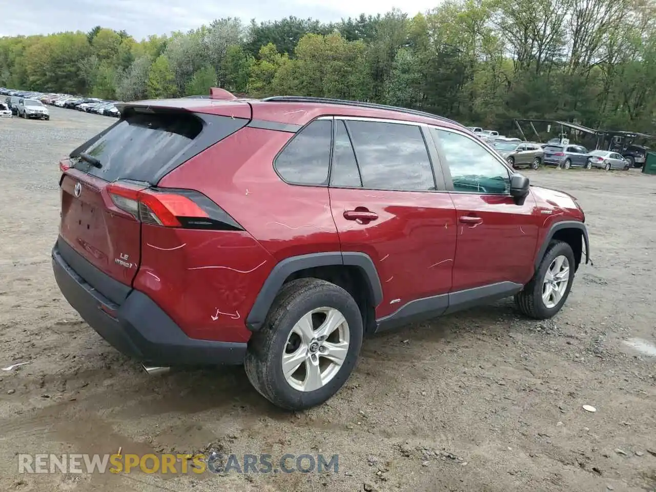 3 Photograph of a damaged car 2T3LWRFV7LW086524 TOYOTA RAV4 2020