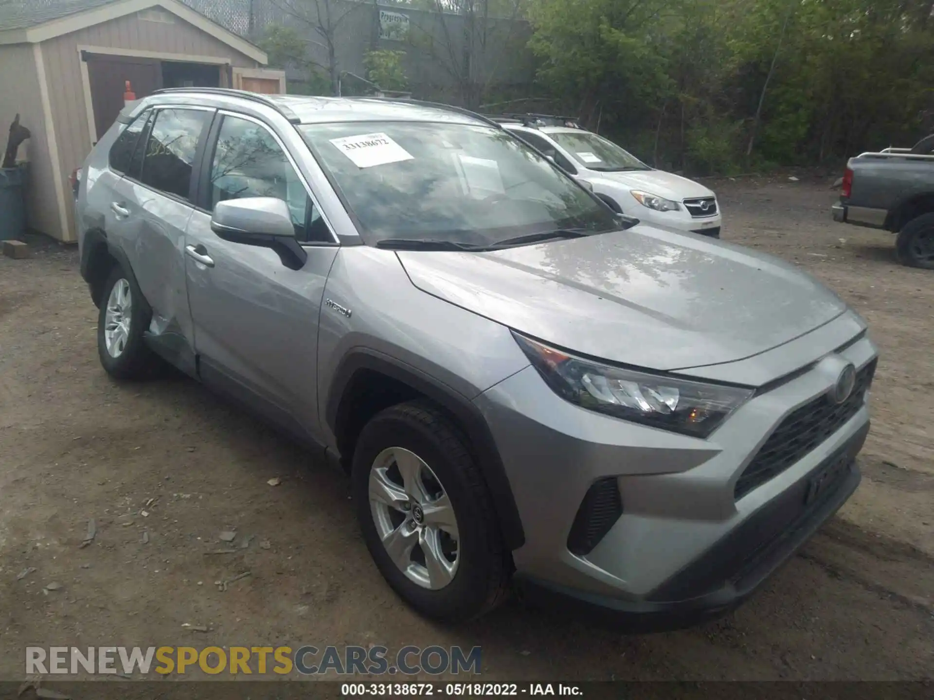 1 Photograph of a damaged car 2T3MWRFV0LW072890 TOYOTA RAV4 2020