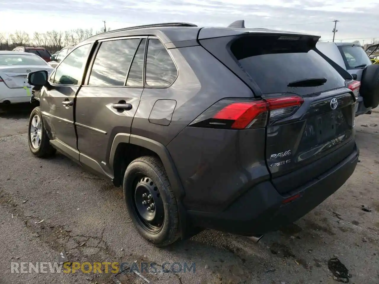 3 Фотография поврежденного автомобиля 2T3MWRFV1LW093568 TOYOTA RAV4 2020