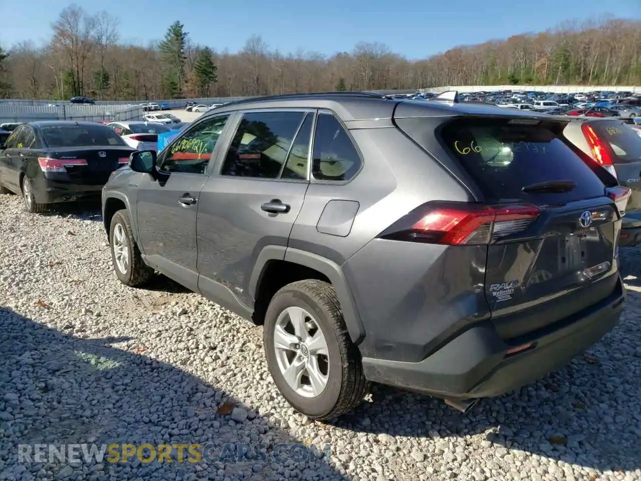 3 Photograph of a damaged car 2T3MWRFV2LW078951 TOYOTA RAV4 2020