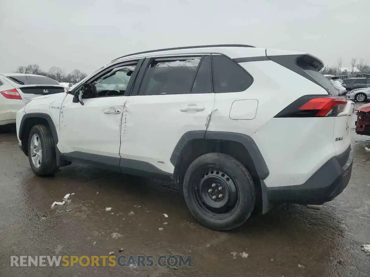 2 Photograph of a damaged car 2T3MWRFV8LW091834 TOYOTA RAV4 2020