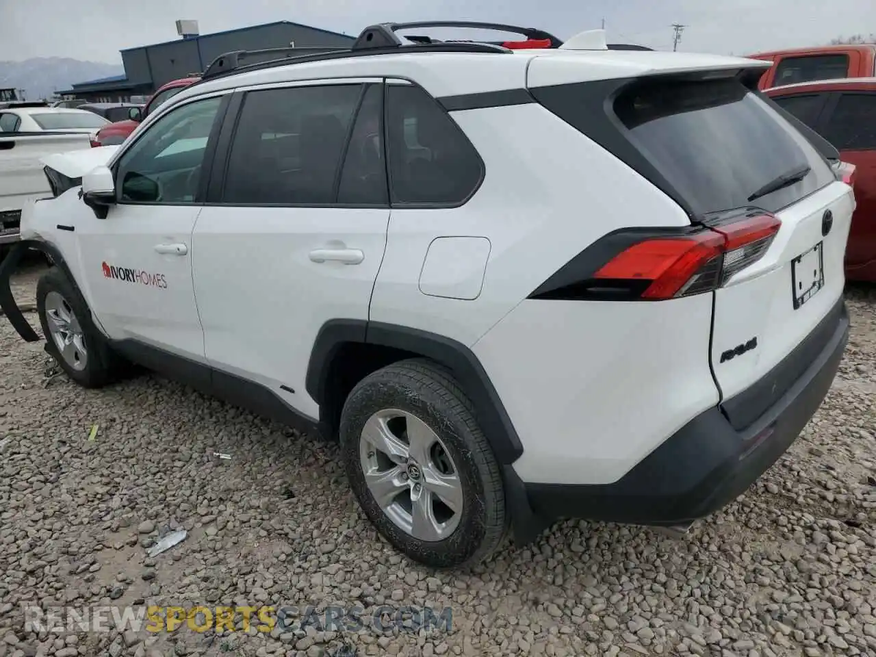 2 fotografías del automóvil dañado 2T3MWRFV9LW063489 TOYOTA RAV4 2020