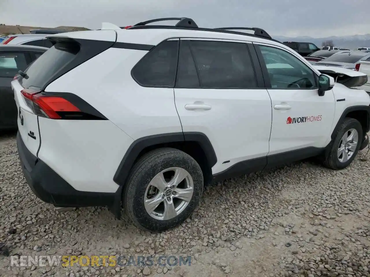 3 fotografías del automóvil dañado 2T3MWRFV9LW063489 TOYOTA RAV4 2020