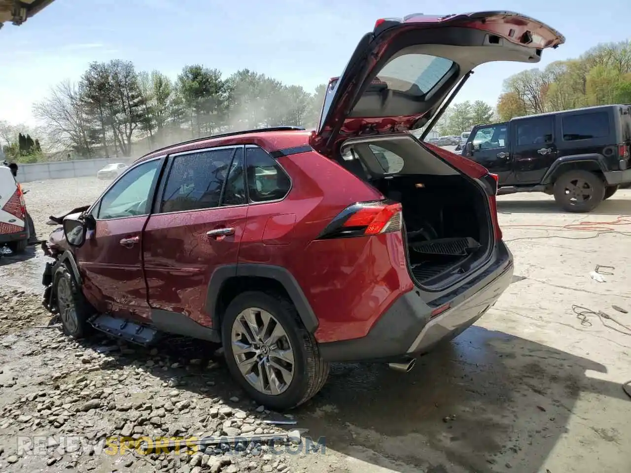 2 Photograph of a damaged car 2T3N1RFV0LW088669 TOYOTA RAV4 2020