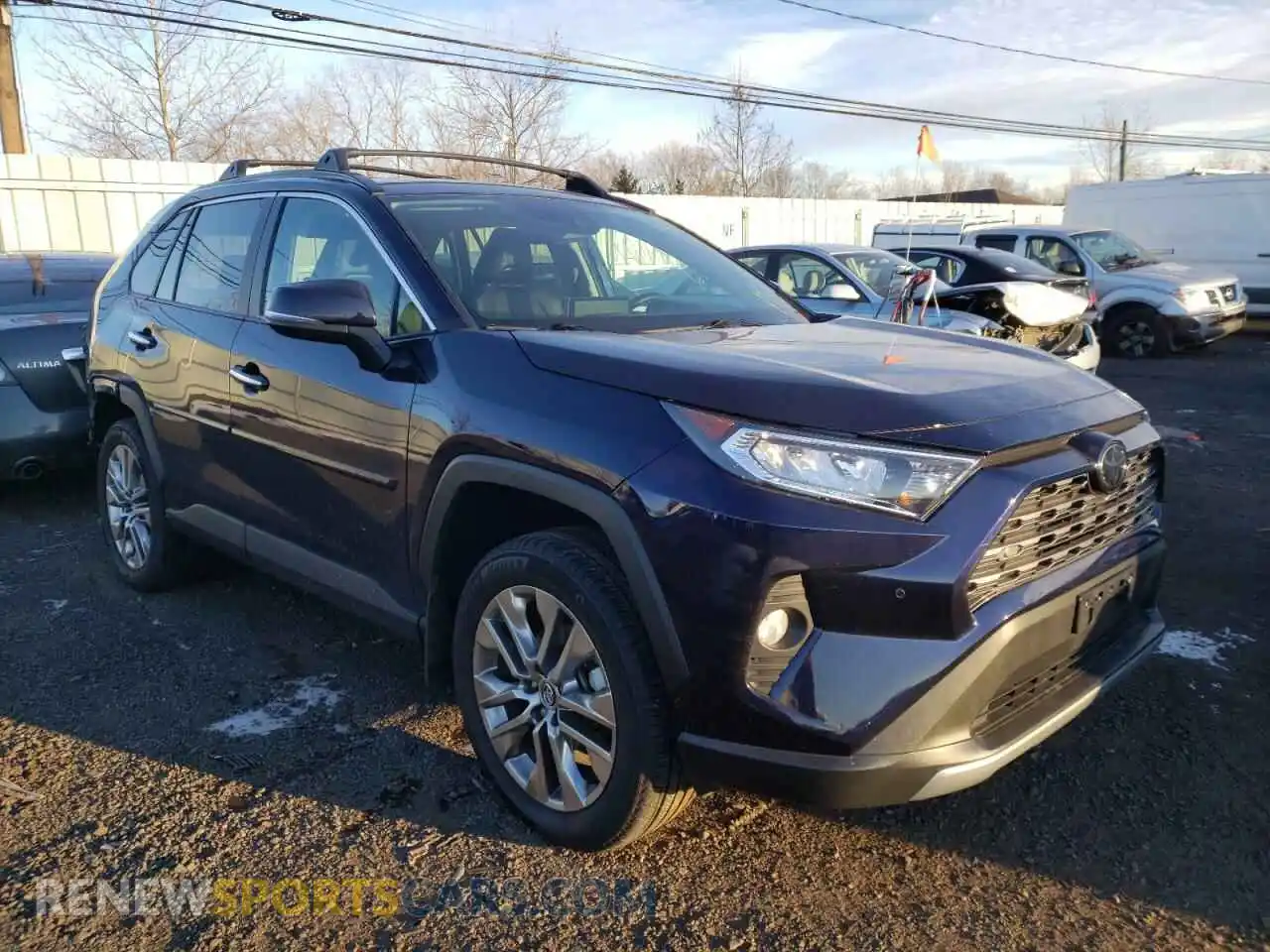 1 Photograph of a damaged car 2T3N1RFV2LW092867 TOYOTA RAV4 2020
