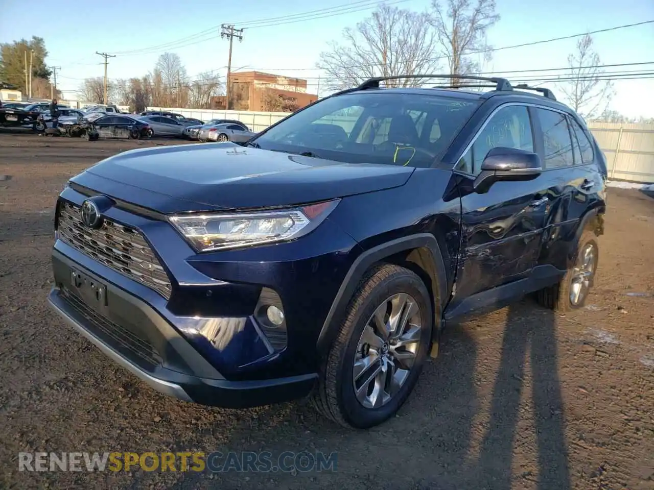 2 Photograph of a damaged car 2T3N1RFV2LW092867 TOYOTA RAV4 2020