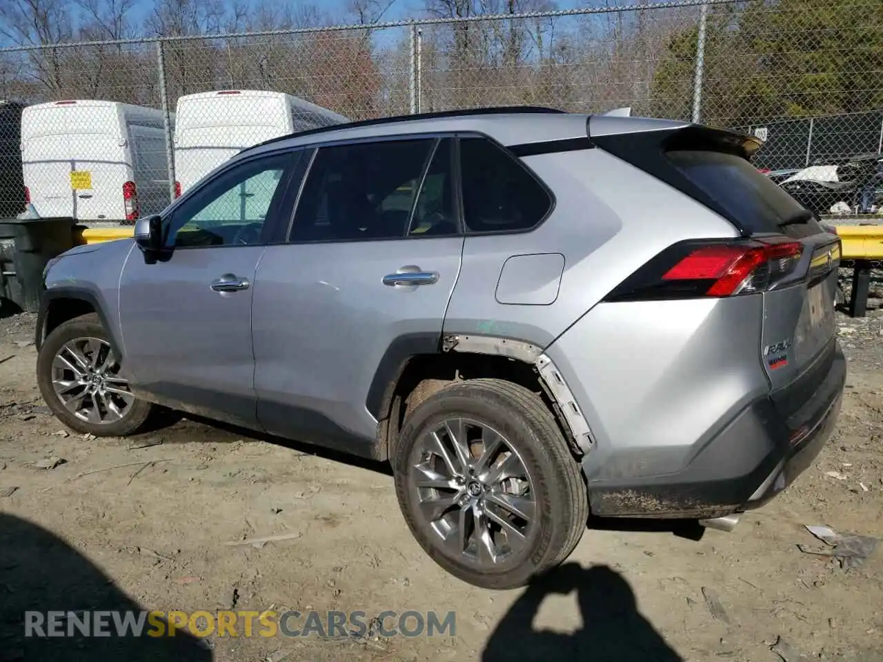 2 Photograph of a damaged car 2T3N1RFV5LW088666 TOYOTA RAV4 2020