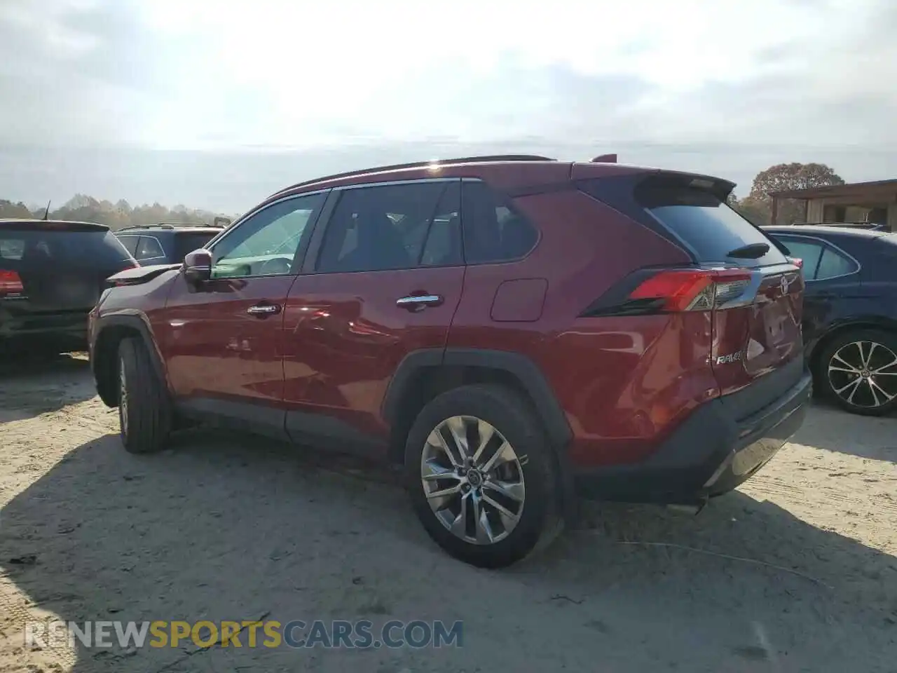 2 fotografías del automóvil dañado 2T3N1RFV9LW085253 TOYOTA RAV4 2020